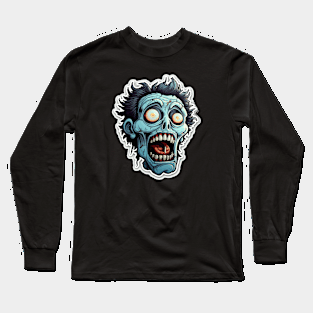 Zombie Halloween Long Sleeve T-Shirt